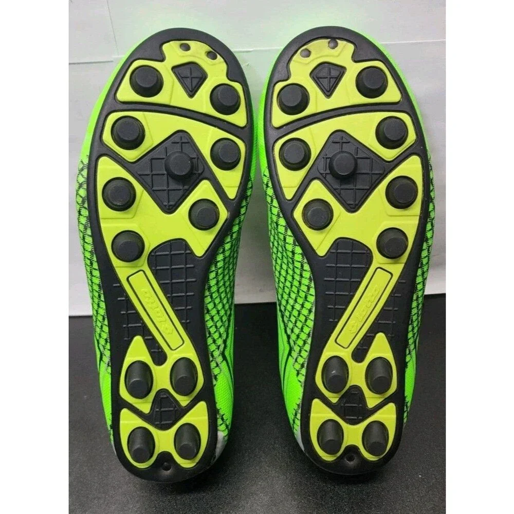 Lotto Forza Elite 3 JR Youth Soccer Cleats Size 6 Neon Lime Green Black